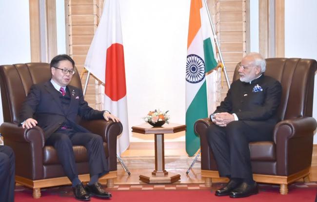 PM Narendra Modi meets Japanese ministers and also former PM on Friday