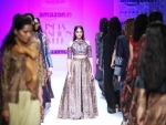 Amazon India Fashion Week: Aditi Rao Hydari sizzles on the ramp