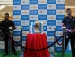 IPL fever starts in Kolkata with arrival of trophy