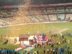 West Indies celebrate ICC World T20 victory