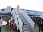 Narendra Modi arrives at Sardar Vallabhbhai Patel International Airport