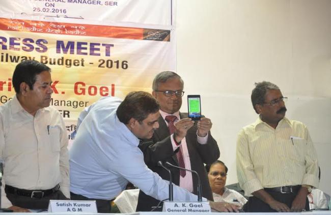 A.K.Goel addressing press conference in Kolkata
