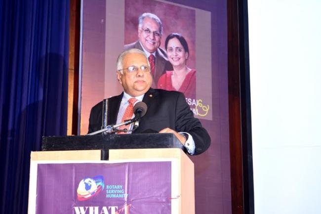 Rotary International Director Manoj Desai participates in WHAT NEXT session