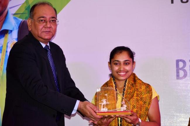 BCCI felicitates Olympian Deepa Karmaker