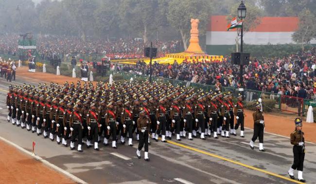 67th Republic Day Parade 2016, in New Delhi on January 26, 2016.