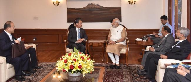 Mr. Wang Yi, Mr. Wang Yi calling on the Prime Minister,Narendra Modi