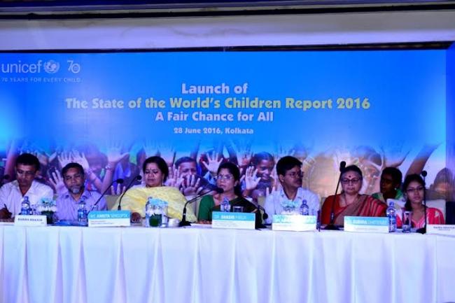 UNICEF launches State of World Children report in Kolkata