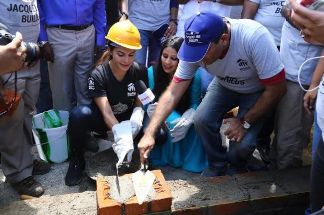 Jacqueline Fernandez goes out of her way to make a difference