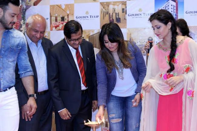 Kolkata: Actress Mahima Chaudhury inaugurates Golden Tulip hotel