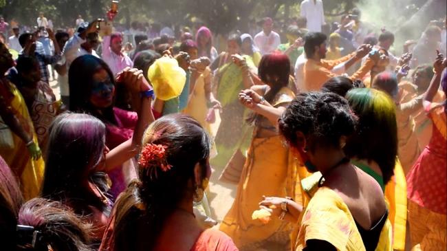 'Basanta Utsab' celebrated at Visva-Bharati University