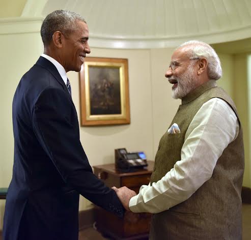 Narendra Modi meets Obama