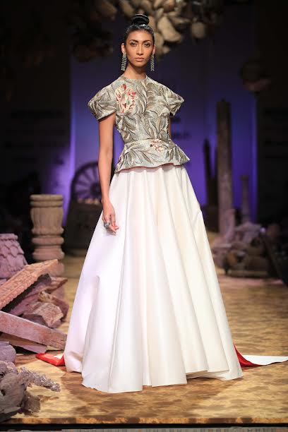 Designer Samant Chauhan showcases collection at Amazon India Fashion Week Day 1