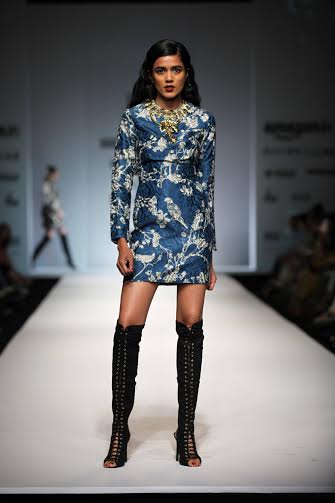 Amazon India Fashion Week: Hemant & Nandita display collection