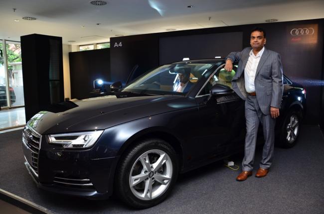 Kolkata: Audi unveils the new Audi A4