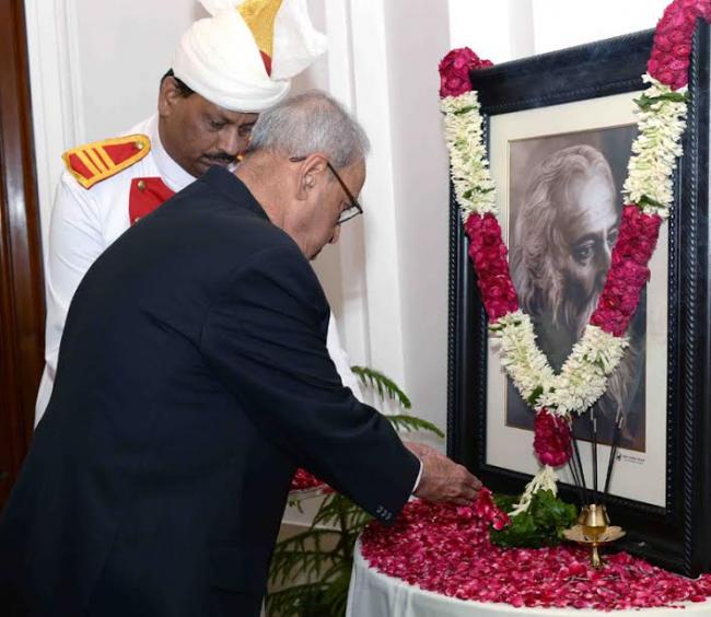 President pays tribute to Tagore
