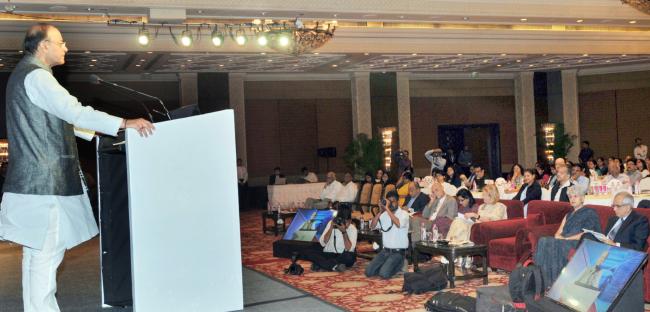 Union Minister Arun Jaitley delivers keynote address at Financial Inclusion Conclave