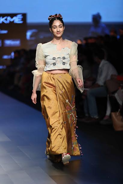 LFW: Models walk the ramp for designer Somaiya Kala Vidya