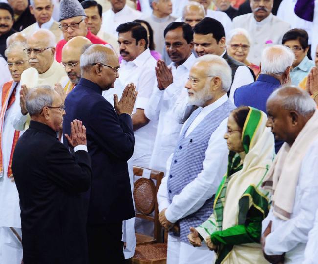 Ram Nath Kovind takes oath as President of India