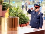 Lieutenant General Abdul Wahab Wardak, Vice Chief of General Staff (Air), Afghanistan National Security Forces visits India