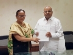 Pramila Rani Brahma calling on the Union Minister for Social Justice and Empowerment