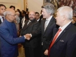  Ram Nath Kovind, meeting the guests at the â€˜At Homeâ€™ function