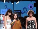 LFW: Disha Patani walks down ramp for Ritu Kumar