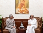 Governors and Lt Governors call on Vice President M Venkaiah Naidu in New Delhi