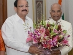 Venkaiah Naidu greets Ramn nath Kovind on his b'day