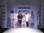 Amazon India Fashion Week: Hemant & Nandita displays their collection on floor