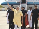  Narendra Modi arrives at Madurai