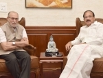Lt. Governor of Delhi calls on Vice President of India on Wednesday