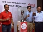 FIFA Under- 17 World Cup 2017 Winners Trophy arrives in Kolkata