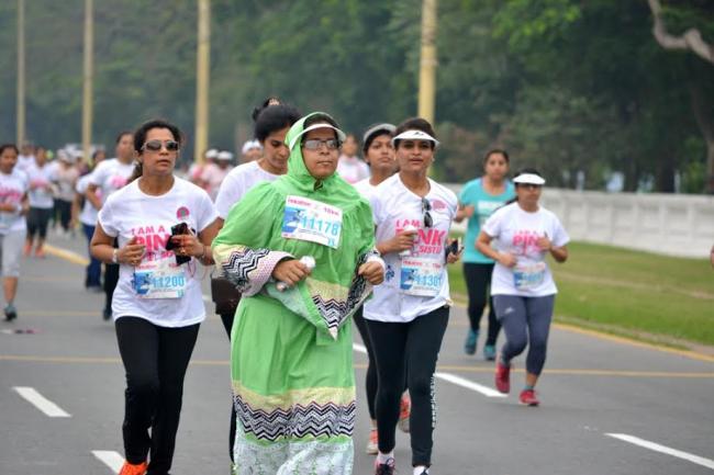 Kolkata Pinkathon completes its first edition run with 3500 women participants