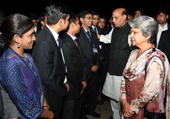 Home Minister meets IAS probationers in Mussoorie