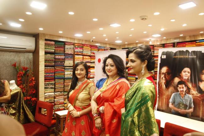 Tollywood beauties were happy to sift through Simaaya's latest 'Wedding in Winter' collection