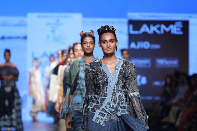 LFW: Models walk the ramp for designer Somaiya Kala Vidya