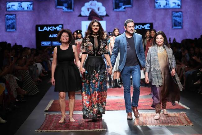 Ritu Kumnar showcases her collections at LFW