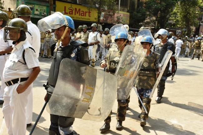 BJP rally to Kolkata Police headquarters lead to violence