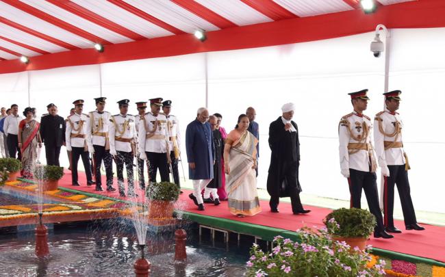 Ram Nath Kovind takes oath as President of India