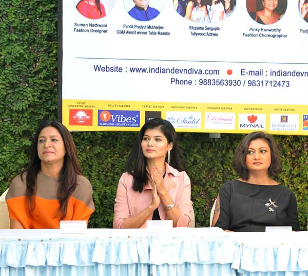 Swimwear round of Indian Diva 2017 organised in Kolkata