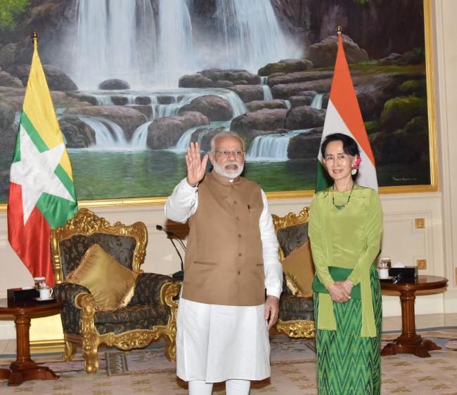 PM Modi in Myanmar