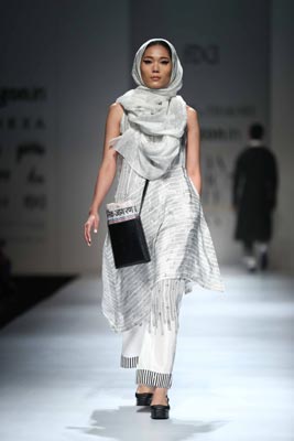 Amazon India Fashion Week: Designer Abraham & Thakore showcase collection