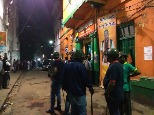 BJP office in Kolkata attacked after CBI arrests TMC MP Sudip Bandopadhyay