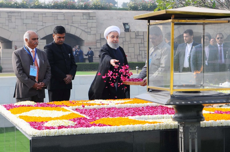 President of Iran Dr Hassan Rouhani visits New Delhi
