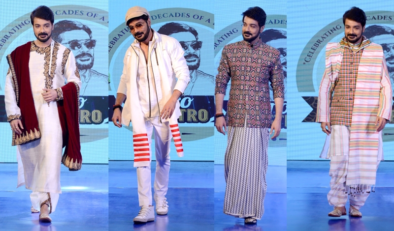 Retro Metro fashion show celebrates Prosenjit Chatterjee's birthday