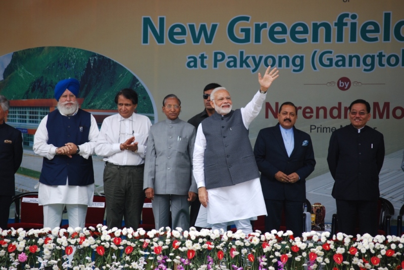 PM Narendra Modi in Sikkim