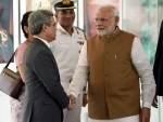 Narendra Modi enplanes for India after three-nation visit 