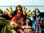 Vijaya Dashami: Revellers bid adieu to Goddess Durga