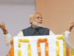 PM Modi addresses gathering at Sultanpur, Gurugram