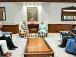 Modi meets Queen Maxima of the Netherlands 